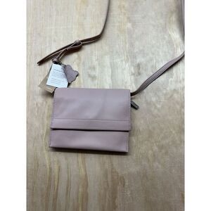 Giani Bernini Giani Bernini Nappa Flap Crossbody Rose Pink NWTs Small $79